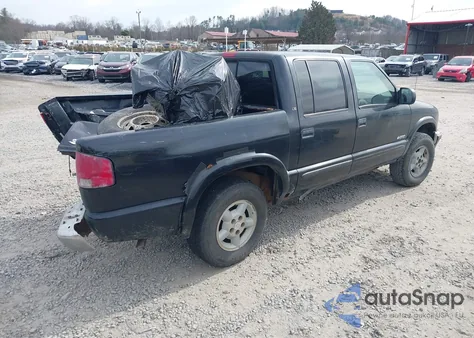 2001 Chevrolet S-10 Ls z USA, uszkodzony, nr VIN 1GCDT13W71K259220